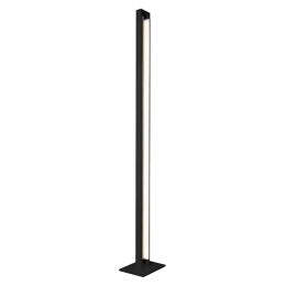 Φωτιστικό Δαπέδου Led Tiffany 4220800 Black Viokef Μέταλλο