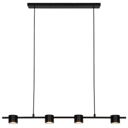 Φωτιστικό Οροφής - Ράγα Prima 4258200 Led Black Viokef Μέταλλο