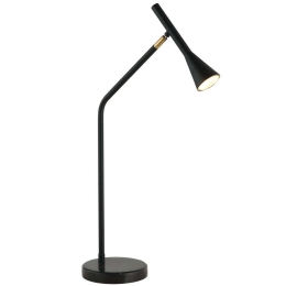 Φωτιστικό Επιτραπέζιο Melody 4283500 36,6x64,5cm 1xGu10 9W Black-Brass Viokef