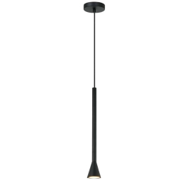 Φωτιστικό Οροφής Melody 4283600 Φ6x150cm 1xGu10 9W Black Viokef
