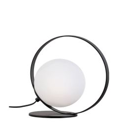 Επιτραπέζιο Φωτιστικό Bubble 3100100 E14 CFL/LED MAX 7W 25x25,5cm Black Viokef