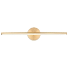 Φωτιστικό Τοίχου Μπάνιου Camelia 4285801 60,8x2,2cm Led 557lm 11W Brass Viokef