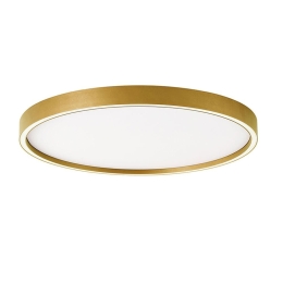 Φωτιστικό Οροφής - Πλαφονιέρα Vanessa 4292801 LED 38W 3000K/4000K 1530Lm 50x5cm Gold Viokef