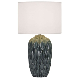 Φωτιστικό Επιτραπέζιο Pineapple 4296101 Φ28x50cm 1xE27 40W Green-White Viokef