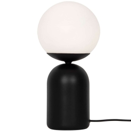 Φωτιστικό Επιτραπέζιο Erietta 4296200 Φ14,5x31,5cm 1xE14 10W White-Black Viokef