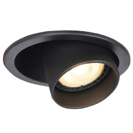 Σποτ Χωνευτό Toni 4298901 Φ10,5x8,5cm 1xGU10 50W Black Viokef