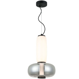 Φωτιστικό Οροφής Avery 4302500 Φ32x150cm Led 1169lm 18W 3000K Smoke-White Viokef