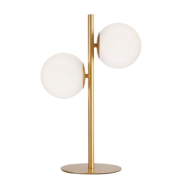Επιτραπέζιο Φωτιστικό Nefeli 4316601 E14 2xMax 40W 32x50,5cm Gold Viokef