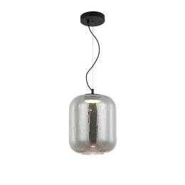 Φωτιστικό Οροφής Κρεμαστό Kiva 4318601 LED 13W 873Lm 23x150cm Fume Viokef