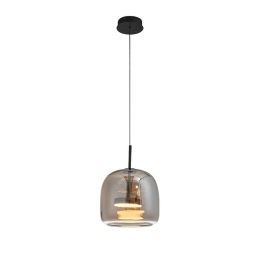 Φωτιστικό Οροφής Κρεμαστό Deco 4319001 LED 12W 3000K 551Lm 26x120cm Fume Viokef