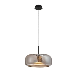 Φωτιστικό Οροφής Κρεμαστό Deco 4319101 LED 12W 394Lm 33x120cm Fume Viokef