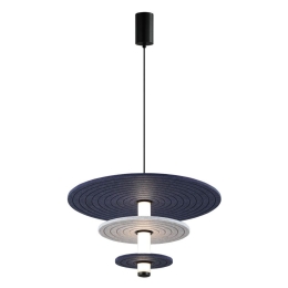 Φωτιστικό Οροφής Κρεμαστό Azul 4322200 LED 12W 300Lm 49x196cm Blue-Grey-Black Viokef