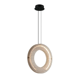 Φωτιστικό Οροφής Κρεμαστό Tamara 4322701 LED 20W 587Lm 40x144cm Honey Viokef