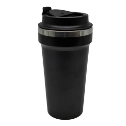 Ποτήρι Ισοθερμικό Ανοξείδωτο 815296 450ml Black Ankor