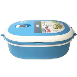 Δοχείο Φαγητού 818792 1,05lt White-Blue Ankor Πλαστικό