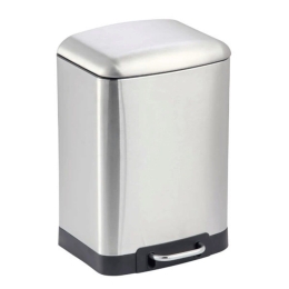 Κάδος Απορριμμάτων Soft Close 6Lt 829330 Inox Ankor Ανοξείδωτο Ατσάλι