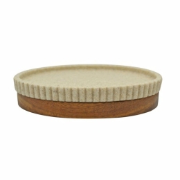 Σαπουνοθήκη 829514 9,3x13,8x2,9cm Beige-Brown Ankor Πολυέστερ