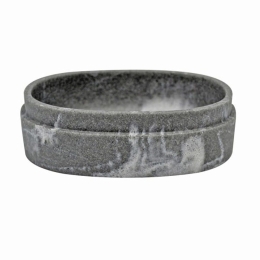 Σαπουνοθήκη 829637 12,7x8,9x3,6cm Grey Ankor Πολυέστερ