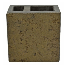 Ποτηροθήκη 829651 9,5x5x9,5cm Olive Ankor Μάρμαρο