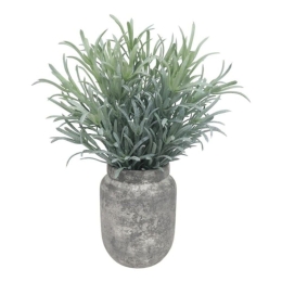 Τεχνητό Φυτό Σε Γλάστρα 832309 15,3x15,3x27,9cm Green-Beige Ankor Κεραμικό
