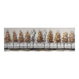Πίνακας Καμβάς Δέντρο 832552 120x60cm Multi Ankor Οριζόντιοι Καμβάς