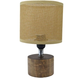 Φωτιστικό Επιτραπέζιο 833542 17x17x28cm E14 40W Brown-Beige Ankor