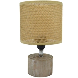 Φωτιστικό Επιτραπέζιο 833559 17x17x28cm E14 40W Grey-Beige Ankor