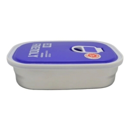 Φαγητοδοχείο 834082 15,5x10,5x4cm 350ml White-Purple Ankor Ανοξείδωτο Ατσάλι