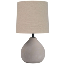 Φωτιστικό Επιτραπέζιο 834204 16x16x32cm E14 40W Brown-Beige Ankor