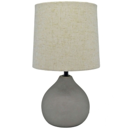 Φωτιστικό Επιτραπέζιο 834211 16x16x32cm E14 40W Grey Ankor