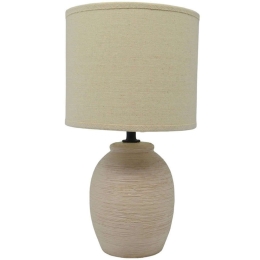 Φωτιστικό Επιτραπέζιο 834228 16,5x16,5x30cm E14 40W Beige Ankor
