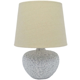 Φωτιστικό Επιτραπέζιο 834266 19,5x19,5x27cm E14 40W White-Beige Ankor