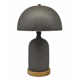 Φωτιστικό Επιτραπέζιο 838356 21,5x12x33cm Ε14 40W Grey-Natural Ankor
