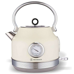 Βραστήρας Retro R20810WKC 20x20x25cm 1,7lt 2200W Cream Morris Ανοξείδωτο Ατσάλι