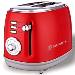 Φρυγανιέρα Retro R20816TSR 24x16x19cm 850W Red Morris