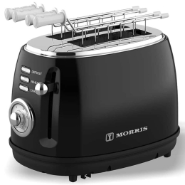 Φρυγανιέρα 2 Θέσεων Retro R20852TSK 850W Black Morris