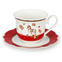 Φλυτζάνι Τσαγιού Santa (Σετ 2Τμχ) 760046 250ml Multi Marva