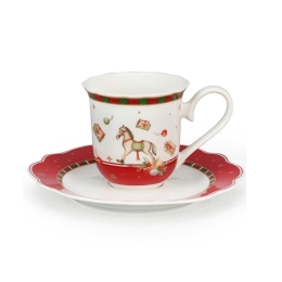 Φλυτζάνι Καφέ Santa (Σετ 2Τμχ) 760045 90ml Multi Marva