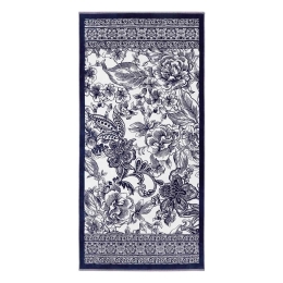 Πετσέτα Θαλάσσης Capodimonte Blue Bassetti Θαλάσσης 90x180cm 100% Βαμβάκι