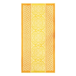Πετσέτα Θαλάσσης Posillipo Yellow Bassetti Θαλάσσης 90x180cm 100% Βαμβάκι
