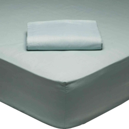 Σεντόνι 1013 Best Colors Mint Das Home Υπέρδιπλo 230x260cm Χωρίς Λάστιχο 100% Βαμβάκι