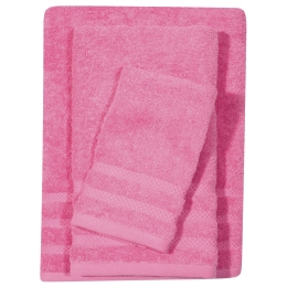 Πετσέτα 1236 Happy Pink Das Home Προσώπου 50x90cm 100% Βαμβάκι