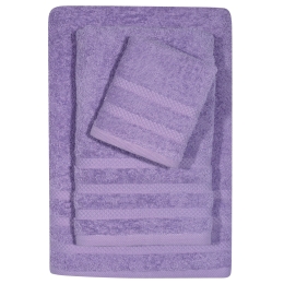 Πετσέτα 1235 Happy Purple Das Home Σώματος 70x140cm 100% Βαμβάκι