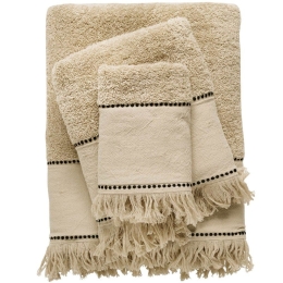 Πετσέτες Daily 0697 (Σετ 3τμχ) Beige Das Home Σετ Πετσέτες 70x140cm 100% Βαμβάκι