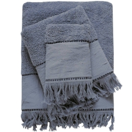 Πετσέτες Daily 0698 (Σετ 3τμχ) Raf Das Home Σετ Πετσέτες 70x140cm 100% Βαμβάκι
