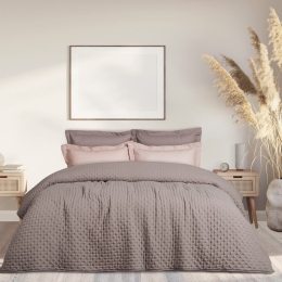 Κουβερλί 9628 Happy Dark Lila Das Home Υπέρδιπλo 220x240cm Microfiber