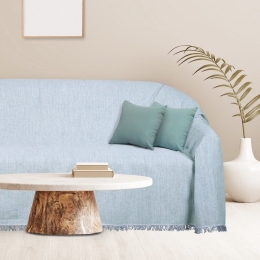 Ριχτάρι 0257 Grey Das Home Τριθέσιο 180x300cm 100% Βαμβάκι