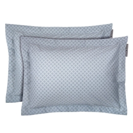 Μαξιλαροθήκες 2510 (Σετ 2τμχ) Grey Greenwich Polo Club 50Χ70 50x70cm Βαμβάκι-Πολυέστερ