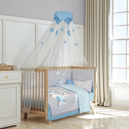 Πάπλωμα Βρεφικό 8851 Beige-Blue-Grey Greenwich Polo Club 110x150cm Microfiber