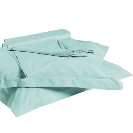 Σεντόνι True Colours 5306 Με Λάστιχο Turquoise Kentia Μονό 100x200cm 100% Βαμβακερό Περκάλι